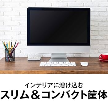 Amazon | バッファロー BUFFALO Giga対応 プラスチック筐体 AC